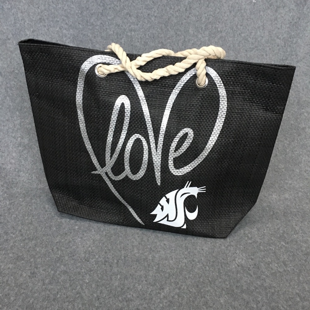 WSU NWT Love bag
